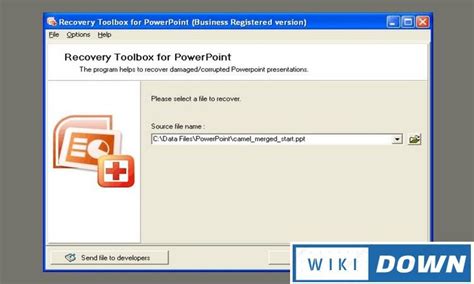 Download Recovery Toolbox for